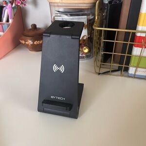 Bytech Black Wireless Charging Stand